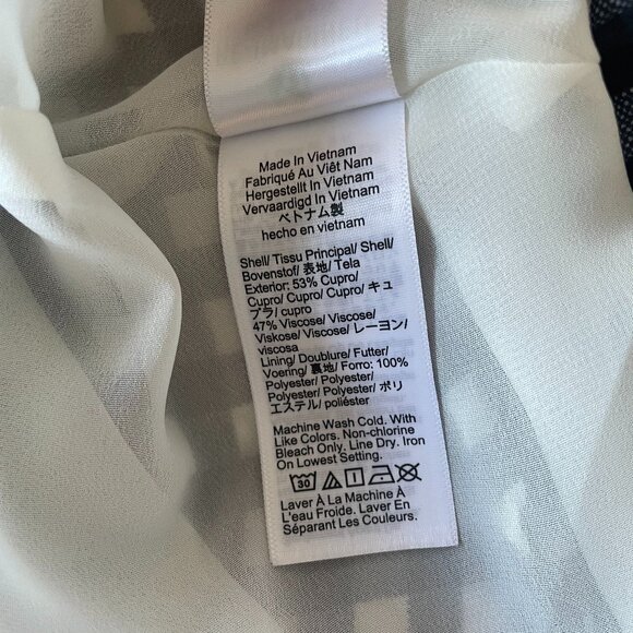 J. Crew Collection tie-neck cap-sleeve maxi dress in gingham, Size 8 - Picture 6 of 6